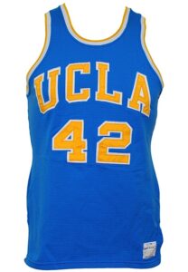 1967-68 Lucius Allen UCLA Bruins Game-Used Road Jersey