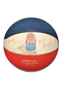 1967-68 New Jersey Americans Signed Basketball