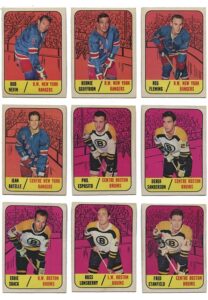 1967-68 Topps NHL Complete Card Set