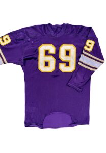 1967 Arnie Simkus Minnesota Vikings Game-Used Jersey