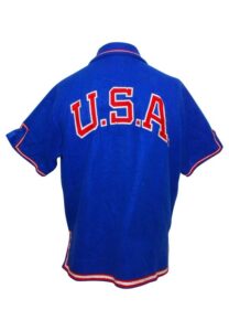 1967 Darel Carrier FIBA USA World Championship Worn Shooting Shirt