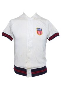 1967 Darel Carrier USA Pan-American Games Worn Warm-Up Jacket & Shorts