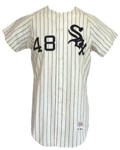 1967 Dennis Higgins Chicago White Sox Game-Used Home Flannel Jersey