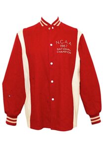 1967 Earl “The Pearl” Monroe Winston Salem NCAA Championship Jacket (Sourced From Monroe)