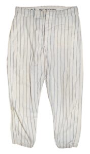 1967 Jim Hegan NY Yankees Coaches Worn Home Flannel Pants