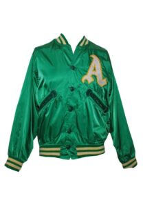 1967 Ken “Hawk” Harrelson Kansas City A’s Worn Warm-Up Jacket