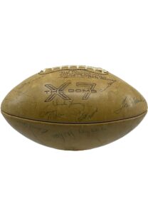 1967 LA Rams Team-Signed Football