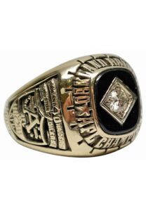 1967 Oakland Raiders AFL Championship Players Ring Presented to Wayne Hawkins