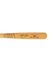 1967 Pete Rose All-Star Game Autographed Bat