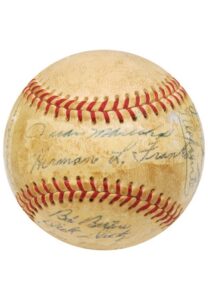 1967 San Francisco Giants Team-Signed Baseball