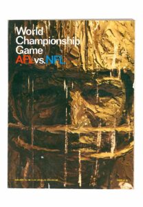 1967 Super Bowl I Program