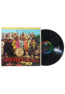 1967 The Beatles “Sgt. Pepper’s Lonely Hearts Club Band” Record with Paul McCartney Signed Sleeve