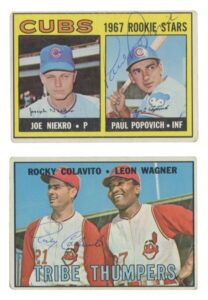 1967 Topps Autographed Baseball Card Collection