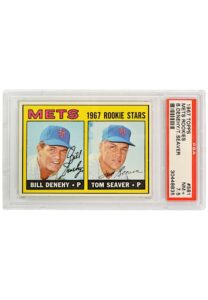 1967 Topps Tom Seaver & Bill Denehy “Mets Rookies” Card