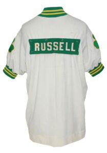 1968-1969 Bill Russell Boston Celtics Worn Home Warm-Up Jacket