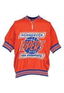 1968-69 Minnesota Pipers ABA Worn Shooting Shirt