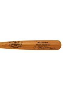 1968-70 Brooks Robinson Baltimore Orioles Game-Used & Autographed Bat