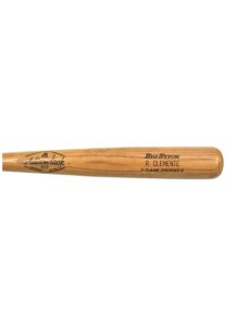 1968-70 Roberto Clemente Pittsburgh Pirates Game-Used Bat