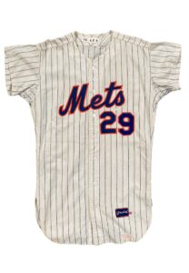 1968 Al Weis New York Mets Game-Used Home Flannel Jersey