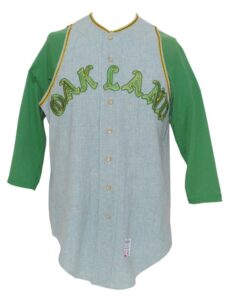 1968 Allan Lewis Oakland Athletics Game-Used Road Flannel Jersey, 1969 Bob Johnson Oakland Athletics Game-Used Road Flannel Pants & Undershirt