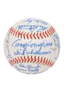 1968 Boston Red Sox Team Signed Baseball