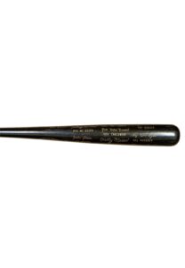 1968 Detroit Tigers World Champions Commemorative Black Bat