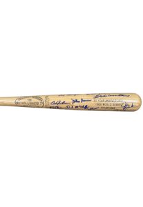 1968 Detroit Tigers World Series Team-Signed 30 Year Anniversary Bat