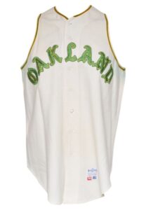 1968 Jim Pagliaroni Oakland Athletics Game-Used Home Flannel Vest