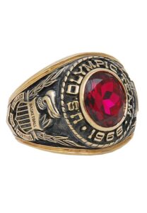 1968 John Clawson Olympic Team USA Basketball Players Ring