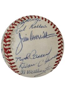 1968 Minnesota Twins Team-Signed OAL Baseball Featuring Carew & Killebrew