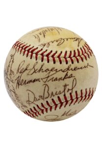 1968 NL All-Stars Team-Signed ONL Baseball