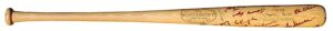 1968 NY Mets Team Autographed Jerry Grote Game Bat with Rookie Nolan Ryan from the Collection of Jerry Grote