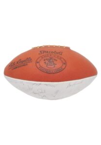 1968 Oakland Raiders AFL Team Autographed Football