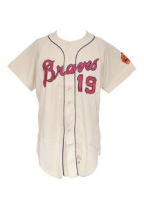 1968 Tito Francona Atlanta Braves Spring Training Game-Used Home Flannel Jersey