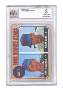 1968 Topps Nolan Ryan & Jerry Koosman Rookie Stars #177