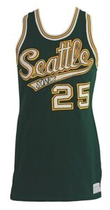 1969-1970 Al Hairston Seattle Supersonics Game-Used Road Jersey with Shorts