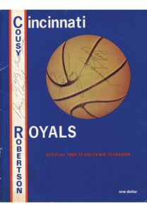 1969-70 Cincinnati Royals Autographed Yearbook