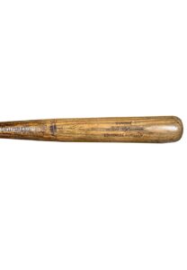 1969-72 Luis Aparicio Game-Used & Signed Bat