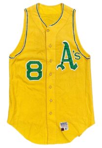 1969 Allan Lewis Oakland A’s Game-Used Jersey