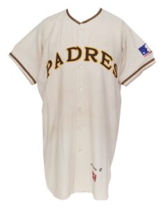 1969 Bill Davis San Diego Padres Game-Used Home Jersey