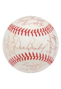 1969 Cincinnati Reds Team Signed Baseball