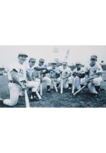 1969 Cincinnati Reds “The Big Red Machine” Multi-Signed Photo with Helms, May, Bench, Perez, Rose, Tolan, and Chaney