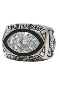 1969 Joe Namath NY Jets Championship Ring