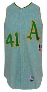 1969 John McNamara Oakland A’s Coach’s Worn Road Flannel Vest