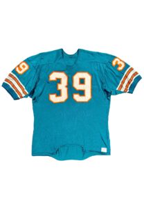 1969 Larry Csonka AFL Miami Dolphins Game-Used Jersey