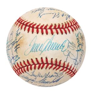 1969 Mets Autographed Reunion Baseball