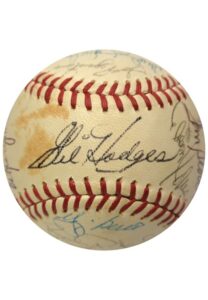 1969 New York Mets Team-Signed Baseball