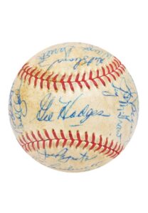 1969 New York Mets Team Signed Baseball