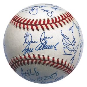 1969 NY Mets Team Autographed Baseball