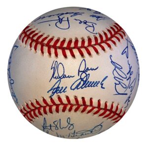 1969 NY Mets Team Autographed Baseball